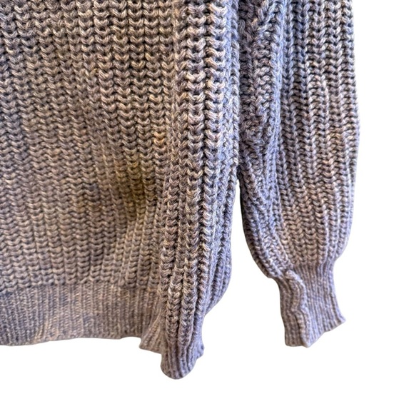 Vtg Cottage Knitwear By Classic Knit Men’s 100 % Wool Sweater Light Purple M - Picture 7 of 14